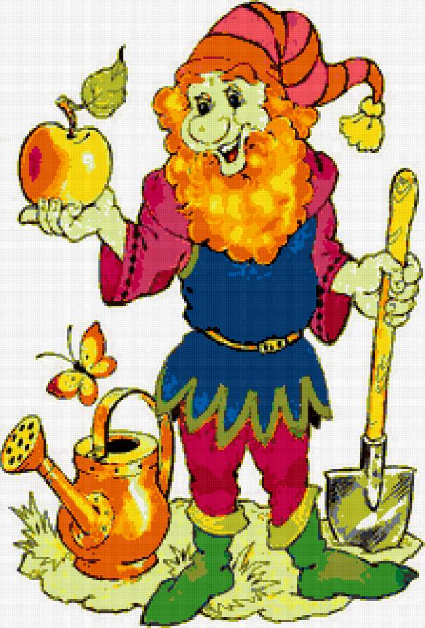 Гномик - для детей - предпросмотр