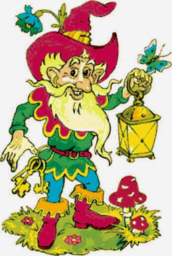 Гномик - для детей - предпросмотр