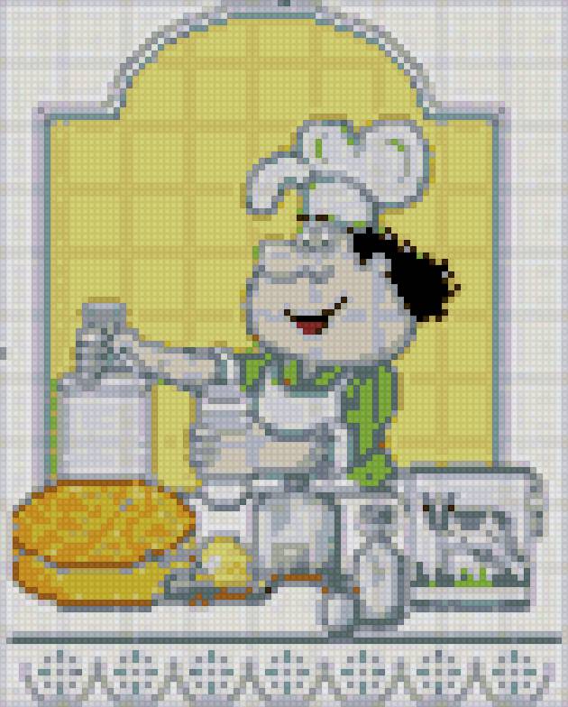 вышивка для кухни - предпросмотр