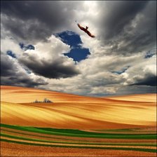 Схема вышивки «пейзаж2»