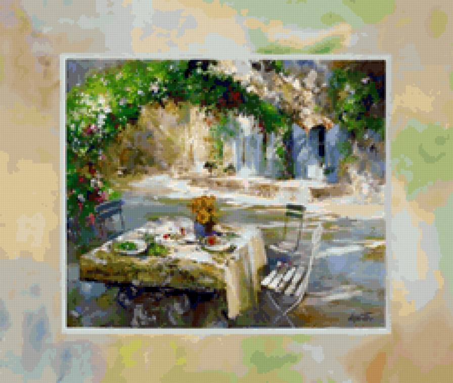 летний сад - двор - предпросмотр