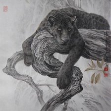 Схема вышивки «кошка»