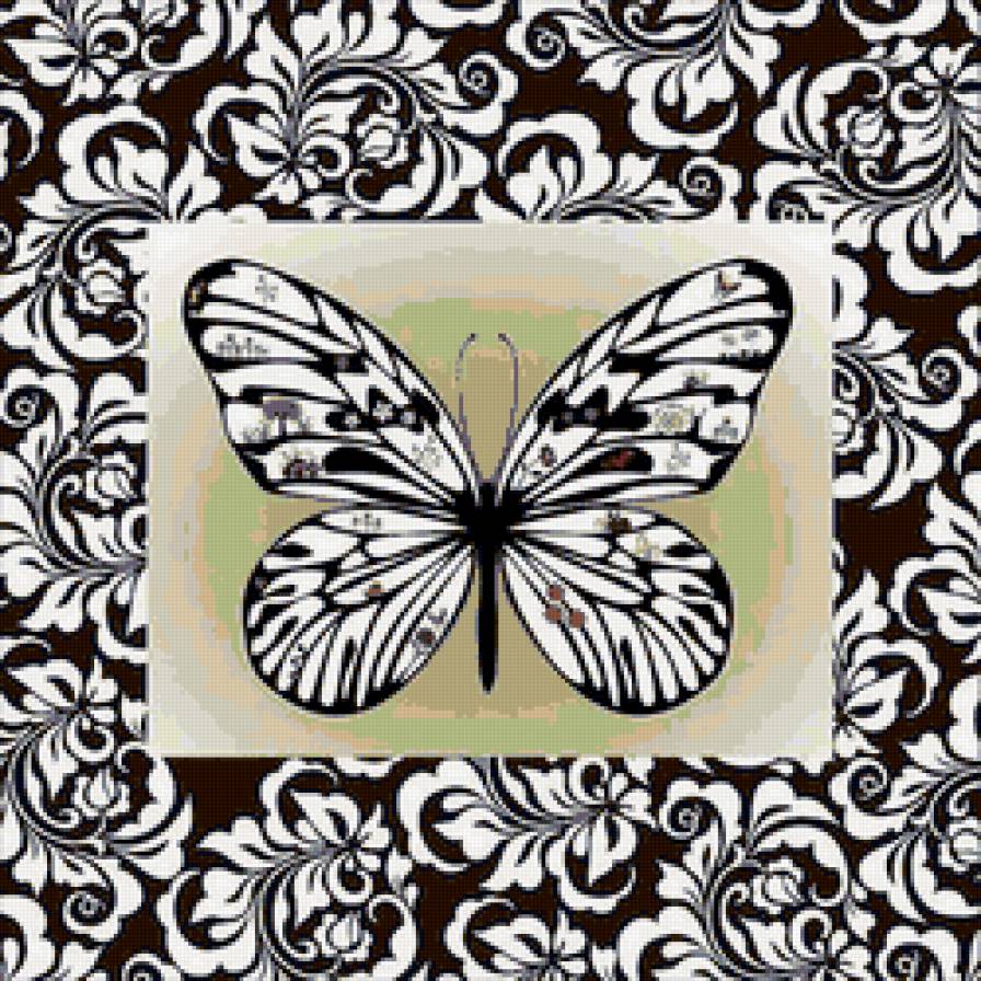 бабочка - бабочки, подушки, насекомые, подушка - предпросмотр