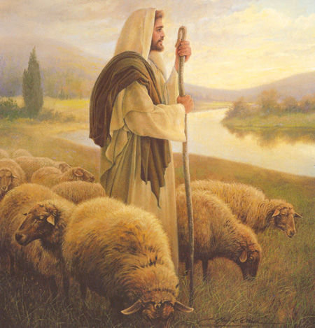 Иисус пастух - характер - оригинал