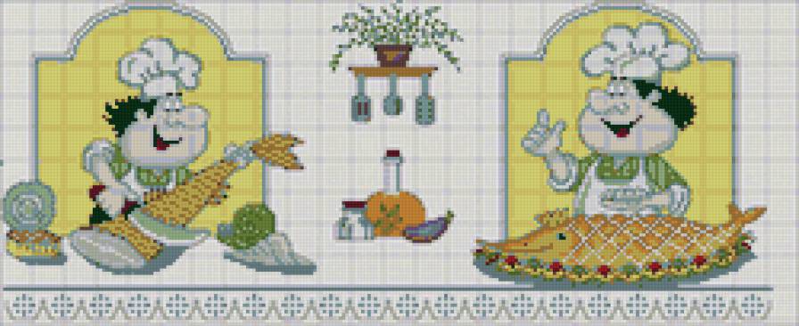 вышивка для кухни - предпросмотр