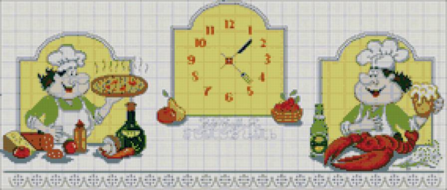 вышивка для кухни - предпросмотр