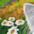Предпросмотр схемы вышивки «Кот и птичка» (№137677)