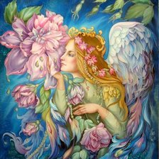 Схема вышивки «светлый ангел»