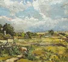 Схема вышивки «village»