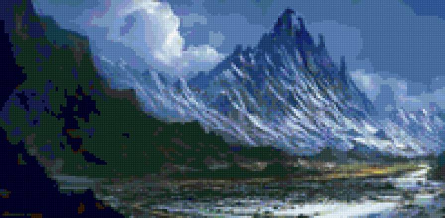 mountains - mountains, landscape - предпросмотр