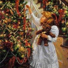 Схема вышивки «ожидание»