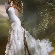 Схема вышивки «bride»