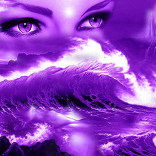 Схема вышивки «взгляд»