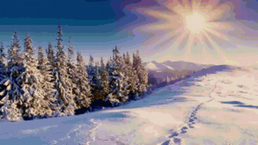 №139086 - зима, природа.пейзаж - предпросмотр