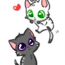 Схема вышивки «Неко»