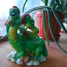 Схема вышивки «дракон»