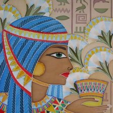 Оригинал схемы вышивки «египет» (№139414)
