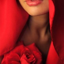 Схема вышивки «Алая»