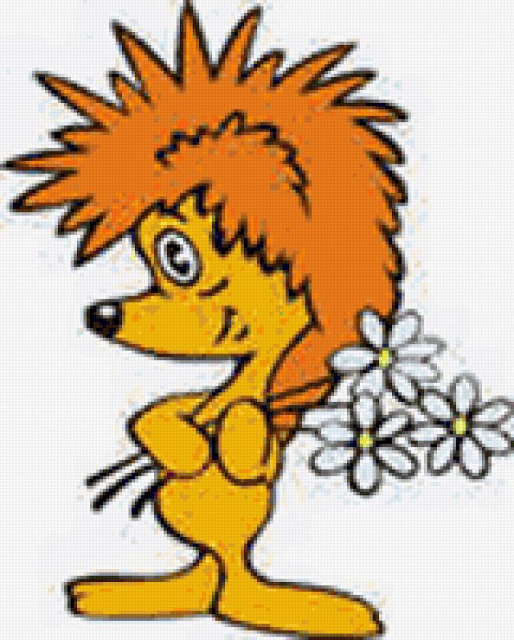 Ежик - детское, звери, мыльтфильмы - предпросмотр