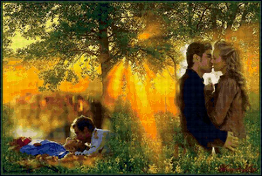 Закрой глаза, давай смотреть дыханьем - двое, романтика, пара - предпросмотр