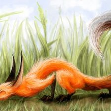 Схема вышивки «Лиска»