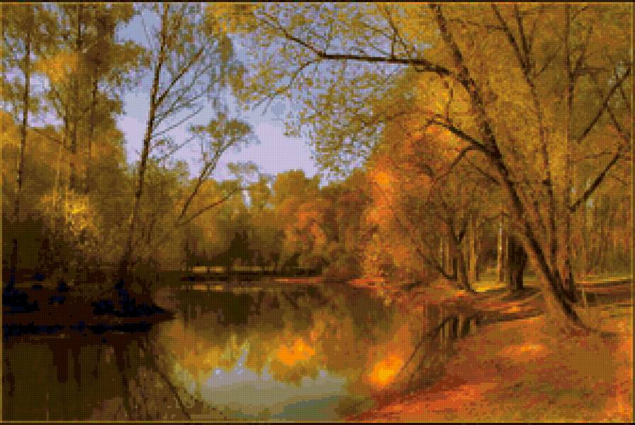 Осенняя пора. Очей очарованье. - осень, пейзаж - предпросмотр