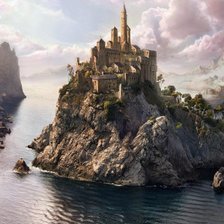 Схема вышивки «замки мира»