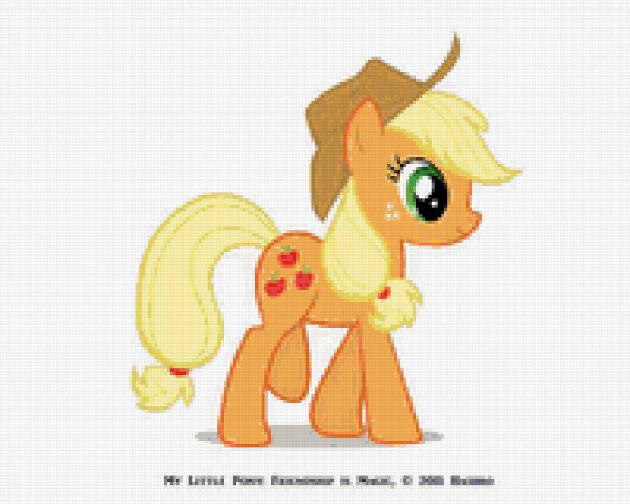 эпл джек - мой маленький пони - предпросмотр