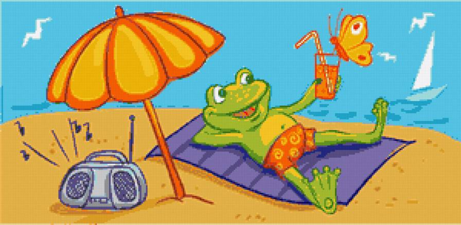 Лягушка - предпросмотр