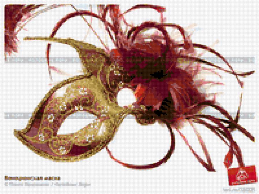 Маска 6 - карнавал, маска, венеция - предпросмотр