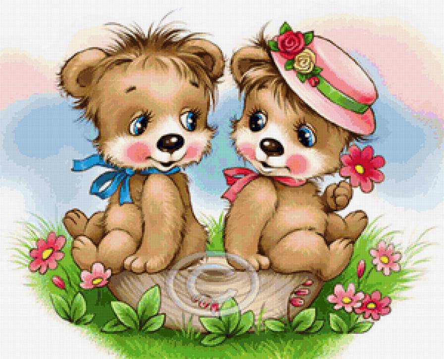 Мишка - мишки, детское - предпросмотр