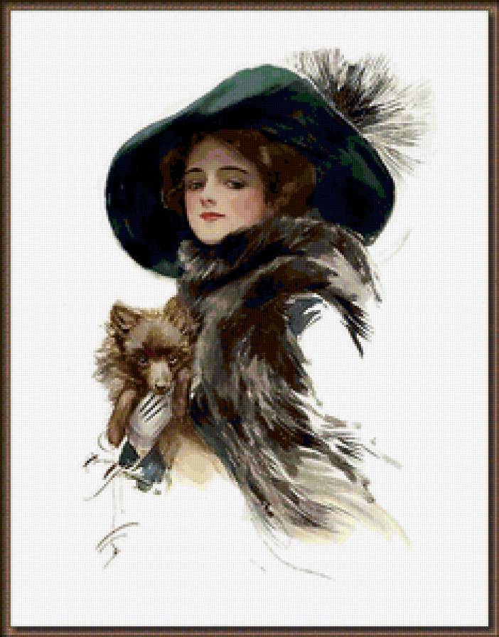 №140508 - портрет, дама, девушка, женщина - предпросмотр