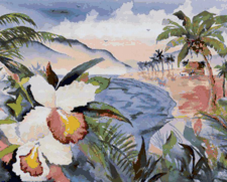 Гавайские орхидеи - предпросмотр