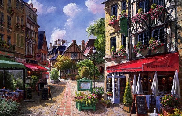 Городская улица - улица, город - оригинал