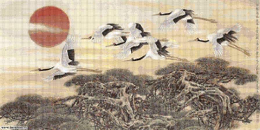 журавли - предпросмотр