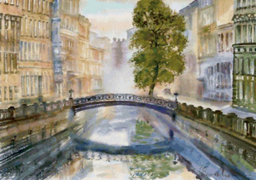 Петербург - город, пейзаж - предпросмотр