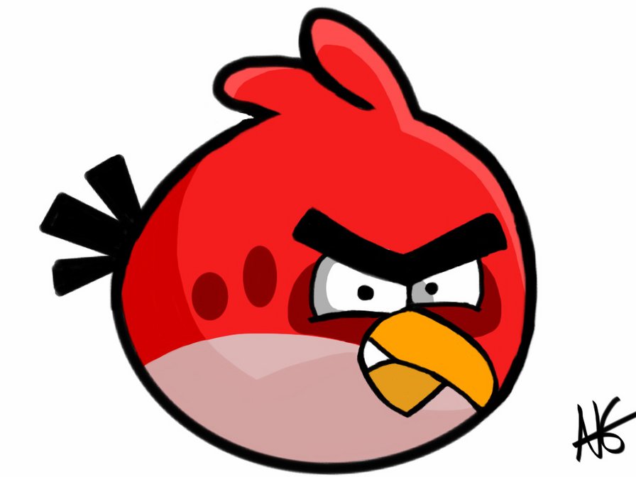 Angry birds - птица - оригинал