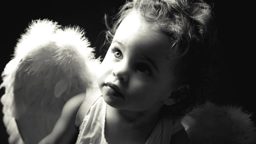 ангелочек - девочка, ребенок, ангел - оригинал