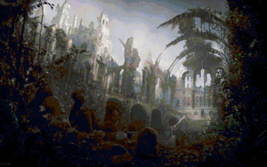 руины - руины. замок .время - предпросмотр