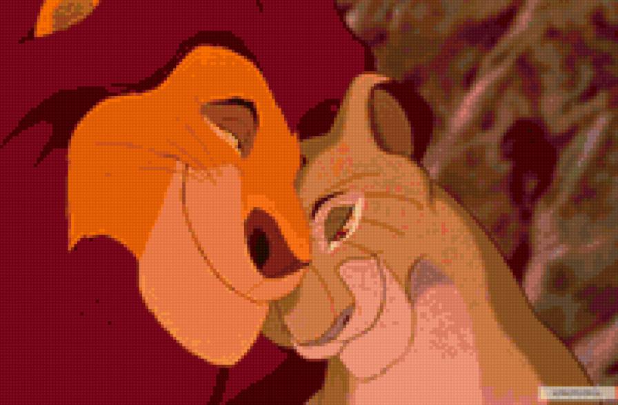 Муфаса и Сараби - мультфильмы - предпросмотр