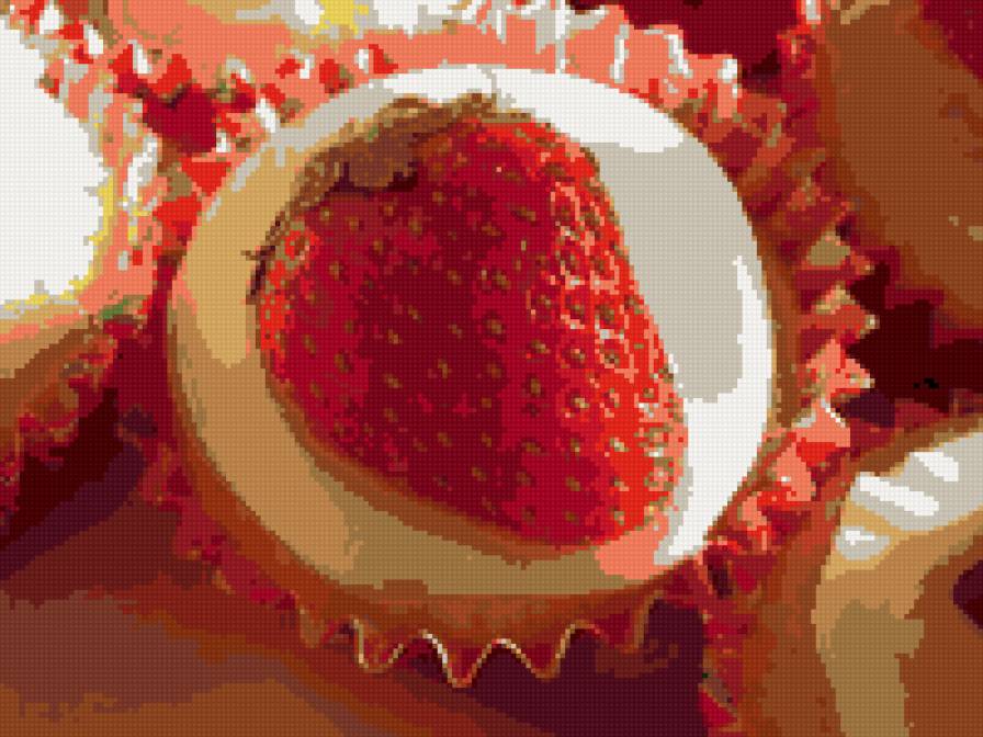 Клубничная нам-нямка - предпросмотр