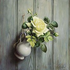 Схема вышивки «Роза»