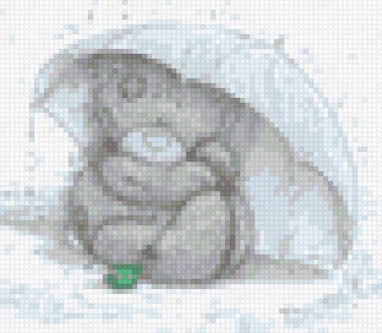 Тедди под зонтиком - мишки тедди - предпросмотр