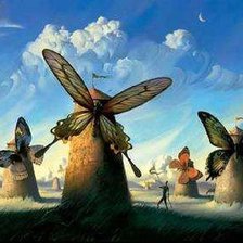 Схема вышивки «Сальвадор Дали»