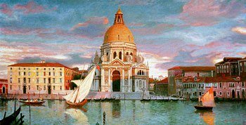 Венеция - город, пейзаж - оригинал