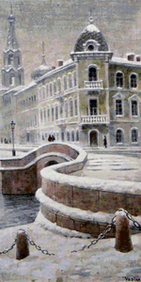 Петербург - город, пейзаж - предпросмотр