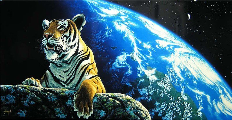 планета земля тигр - планета земля тигр - оригинал