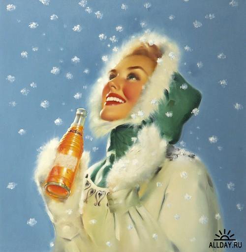 девушка - женщина, девушка, открытка.ретро - оригинал