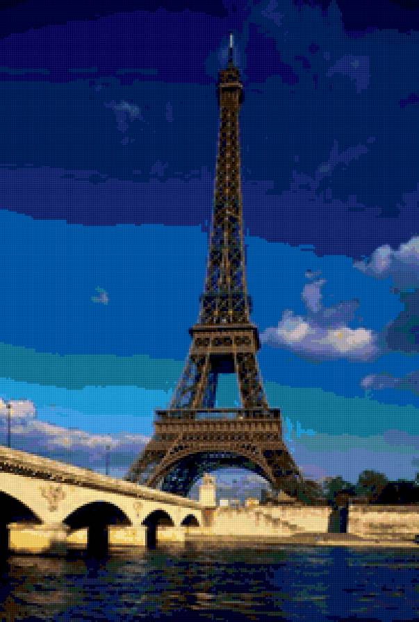 Серия "Париж" Эйфелева башня - париж, франция, эйфелева башня - предпросмотр