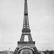 Оригинал схемы вышивки «Серия "Париж" Эйфелева башня» (№143159)